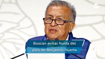 Migración emite alerta ante posible fuga de diputado Saúl Huerta, acusado de abuso