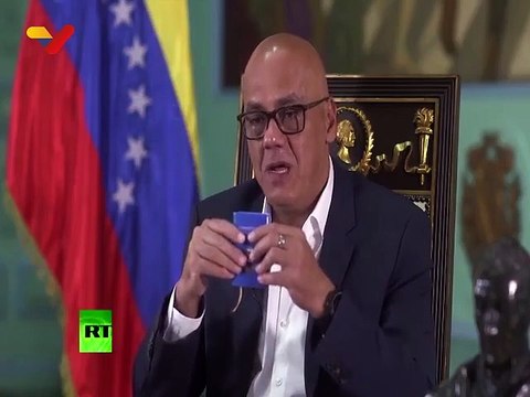 Jorge Rodríguez: Con extorsión, chantaje y robo así defienden la democracia Guaidó y sus ladrones