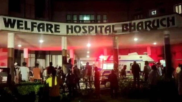 Gujarat: Fire broke out in a hospital of Bharuch, 16 died