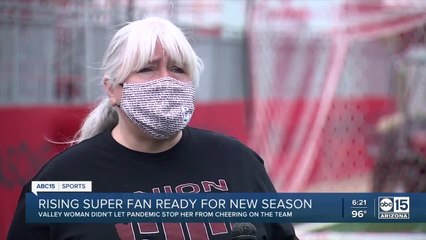 Phoenix Rising super fan ready for new season