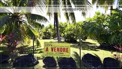 A vendre terrain en Bord de route de 2347m2 C/Mont. à Papara (Idéal locaux commerciaux, commerces)