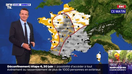 La météo pour ce samedi 1er mai 2021