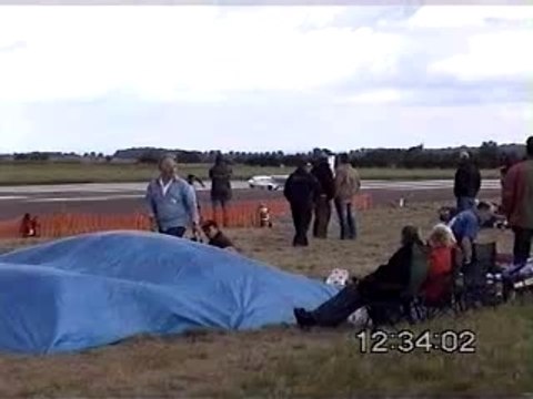 crash impressionnant d'un avion a turbine rc