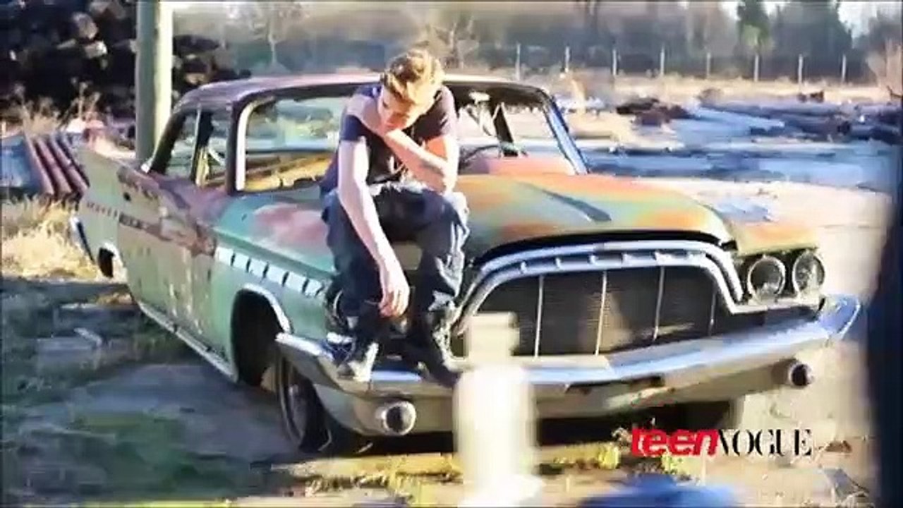 【字幕】Justin Bieber's Official Teen Vogue Cover Shoot 2013.04