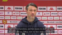 Kovac just talks of 'competing for third' for title contenders Monaco