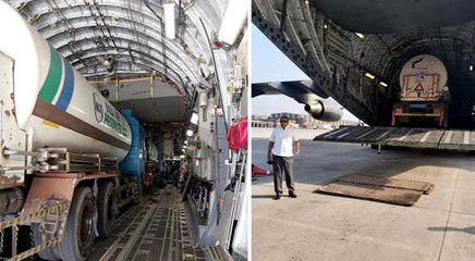 राहत भरी खबर: हरियाणा में ऑक्सीजन का संकट दूर होगा, भुवनेश्वर से एयरलिफ्ट कराए गए 4 टैंकर