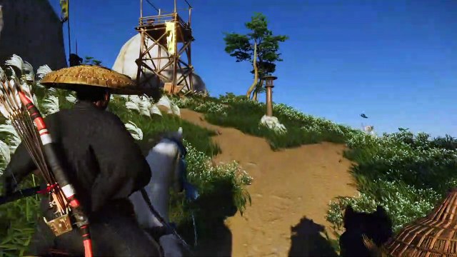 Ghost of Tsushima, Gameplay Español 14, Liberando a los sombreros de paja secuestrados por los mongoles