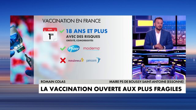 Romain Colas sur la vaccination: «Ce qui m’inquiète c’est l’incurie du gouvernement sur la gestion des personnes qui arrivent de territoires à risque»
