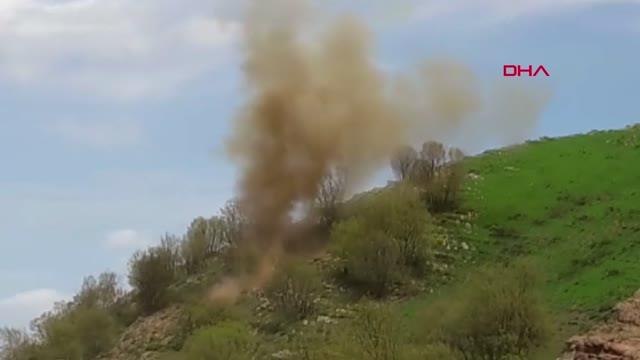 BİTLİS KIRSALINDA 90 KİLO EL YAPIMI PATLAYICI ELE GEÇİRİLDİ