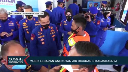Mudik Lebaran Angkutan Air Dikurangi Kapasitasnya