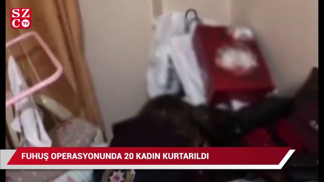 İstanbul'da fuhuş operasyonu: 20 kadın kurtarıldı, 15 kişiye gözaltı