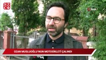 Sanatçı Ozan Musluoğlu'nun 200 bin liralık lüks motosikleti çalındı
