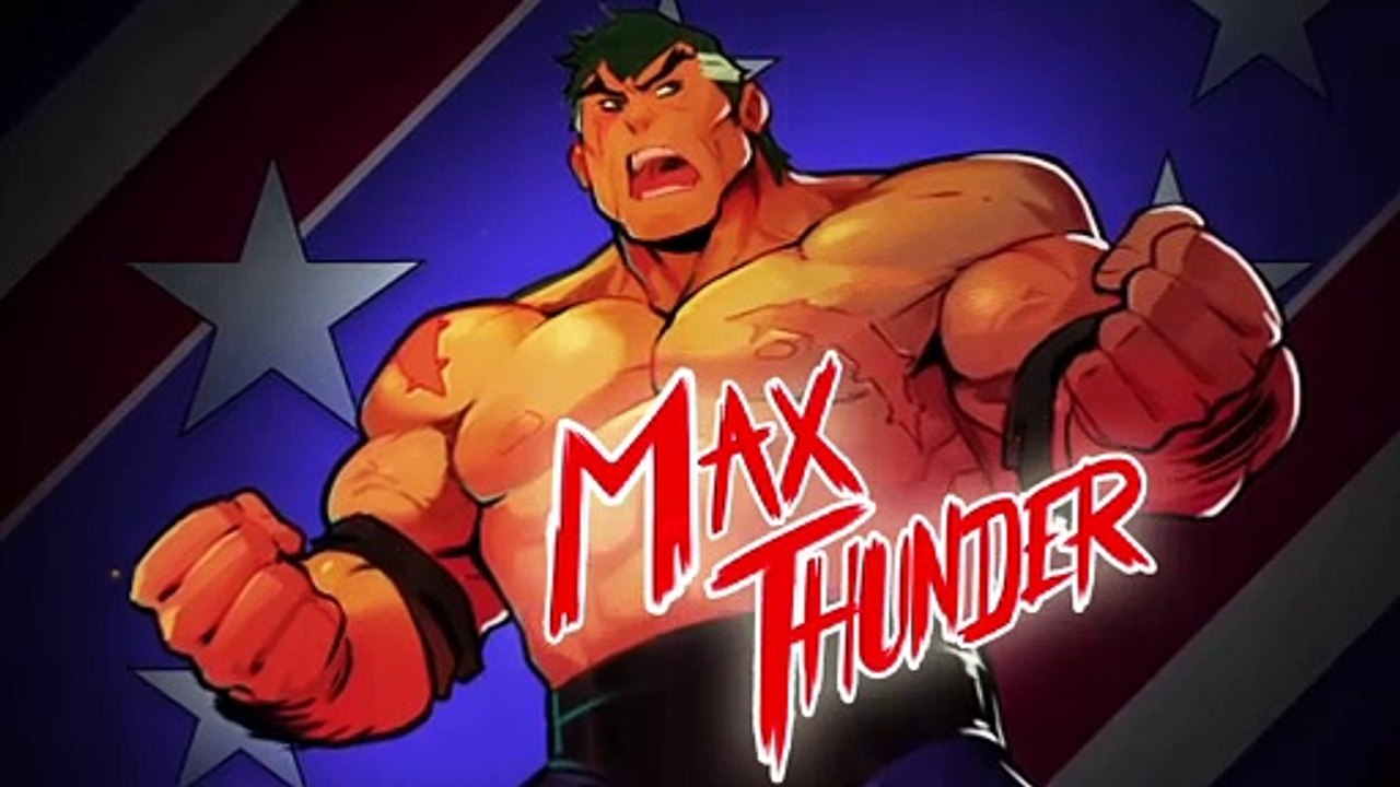 Streets of Rage 4 - Max Thunder
