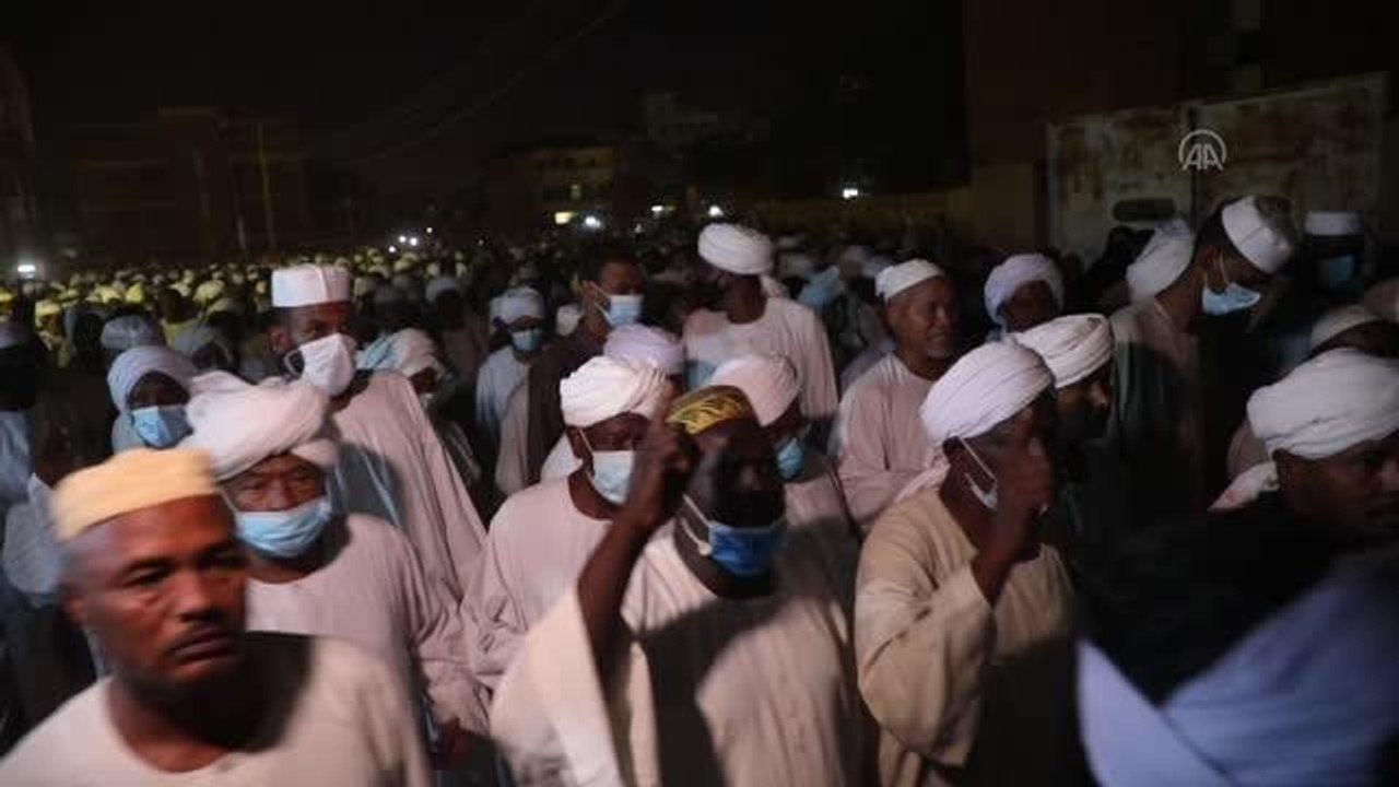 Sudan İslami Hareketi Genel Sekreteri Hasan son yolculuğuna uğurlandı