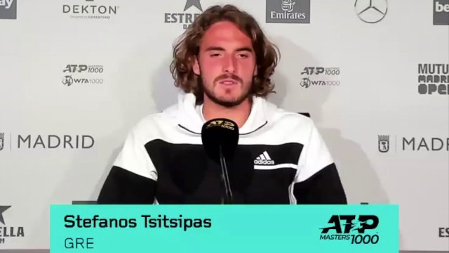ATP - Madrid 2021 - Did Stefanos Tsitsipas digest his lost final against Nadal in Barcelona ? : That is something that I learned