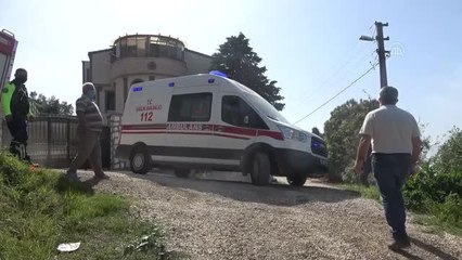 Gemlik'te traktörden düşen sürücü yaralandı