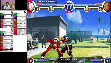 (PS2) King of Fighter XI - 31 - KOF 2003 Original Team - Lv 8 - Final