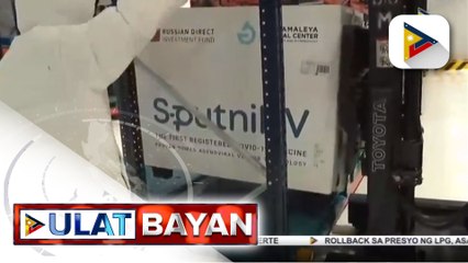 15-K doses ng Sputnik-V vaccine, dinala sa Pharmaserv Express sa Marikina City
