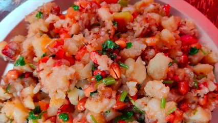 Navratri recipe ||व्रत में बनाए तीखा चटपटा साबूदाना खिचड़ी | Sabudana Khichdi Recipe