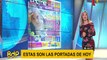 Mabel Huertas leyendo las portadas del día en BDP - reel