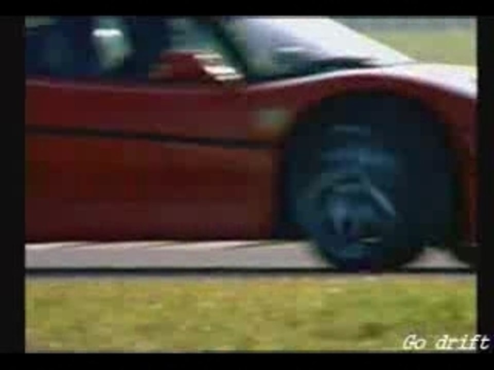Ferrari F50 drifting