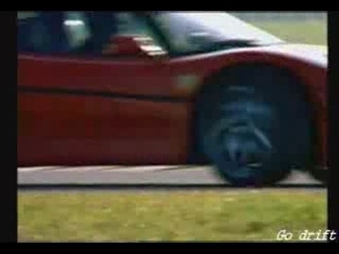 Ferrari F50 drifting