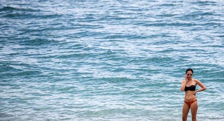 Konyaaltı Sahili, turistlere kaldı