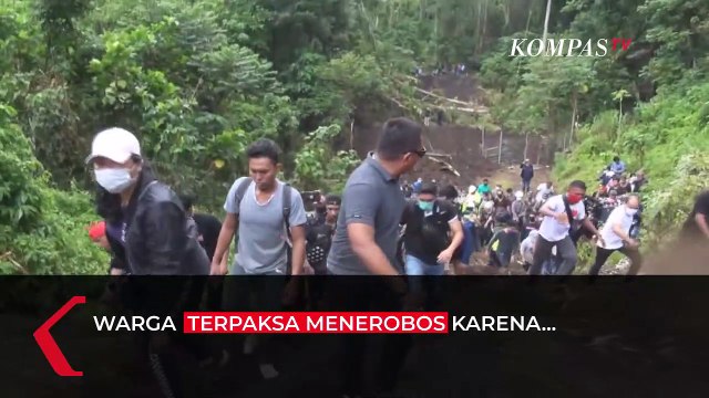 Detik-detik Warga Menerobos Masuk ke Lahan Tambang Emas, Merasa Tanahnya Dirampas