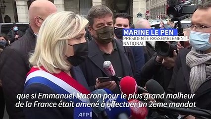 1er mai: Marine le Pen rend hommage à Jeanne d'Arc