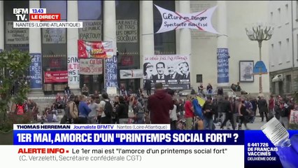 Une manifestation qui s'est déroulée dans le calme à Nantes