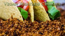 Vegan Ground Beef Recipe Using Cauliflower - Use For Taco Meat, Bolognese, Pizza Etc