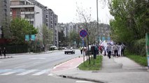 SARAYBOSNA - Bosna Hersek'te Metal Sanayicileri Sendikası protesto gösterisi düzenledi