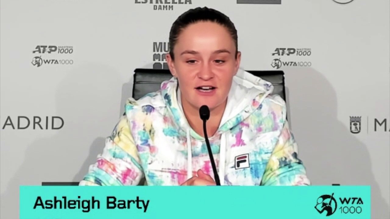 WTA - Madrid 2021 - Ashleigh Barty : "More adjusting, more adapting, more of a challenge"