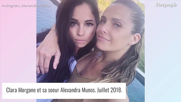 Clara Morgane pose en string avec sa petite soeur Alexandra