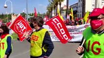 CC.OO. y UGT toman las calles en más 70 ciudades españolas este 1 de mayo