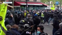 Paris’te 1 Mayıs Gösterilerine Polis Müdahalesi