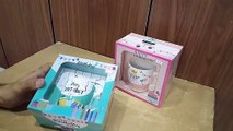 Unboxing and Review of cute coffee birthday gifting mugs
