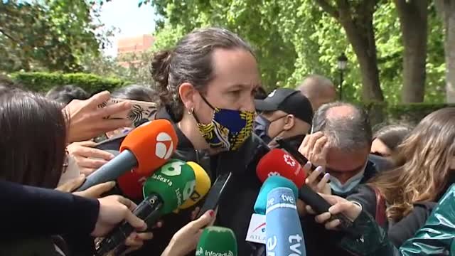 Un trabajador de Podemos detenido por los altercados en el mitin de la ultraderecha en Vallecas