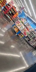 Large Hail Breaks Through Walmart Skylights in Oklahoma