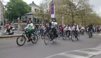 Cycle for Freedom: des cyclistes manifestent à Bruxelles le 1er mai