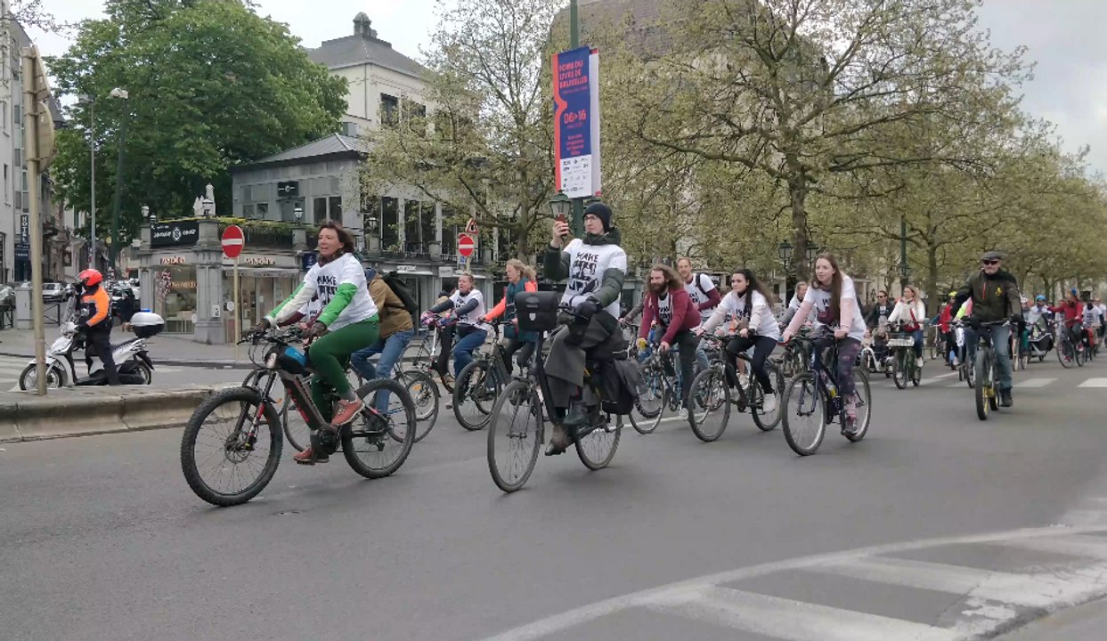 Cycle for Freedom: des cyclistes manifestent à...