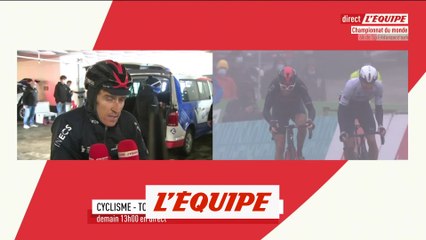 Thomas : « C'est en changeant de vitesse que je suis tombé » - Cyclisme - Tour de Romandie