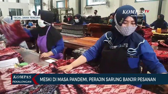 Meski di Masa Pandemi, Perajin Sarung Banjir Pesanan