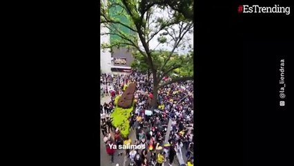 'La_Liendra'_en las manifestaciones en contra de la reforma tributaria