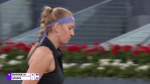 Kvitova edges Kerber in Madrid tussle