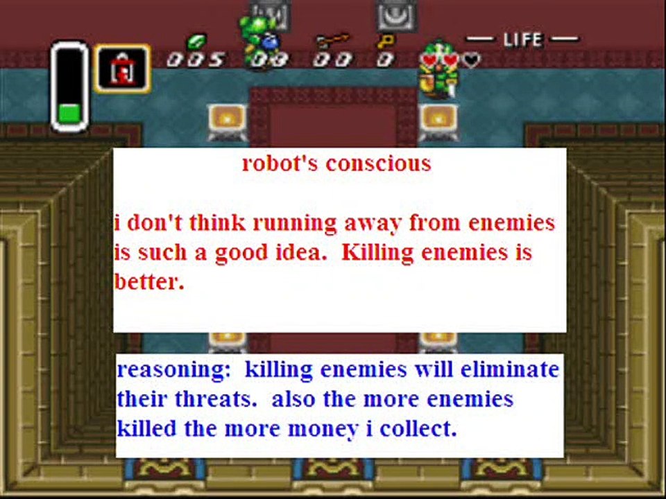 AI playing zelda (part2)