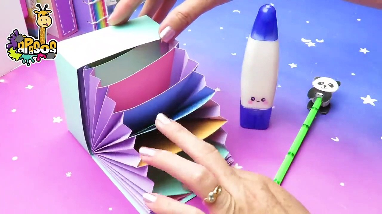 Unicorn  Desk Organizer From Cardstock - Paper Organizer | Apasos Crafts Diy