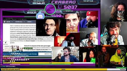 Conoscitore Italiano Reaction dal CP su Rubino che legge