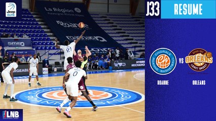 Roanne vs. Orleans (91-95) - Résumé - 2020/21