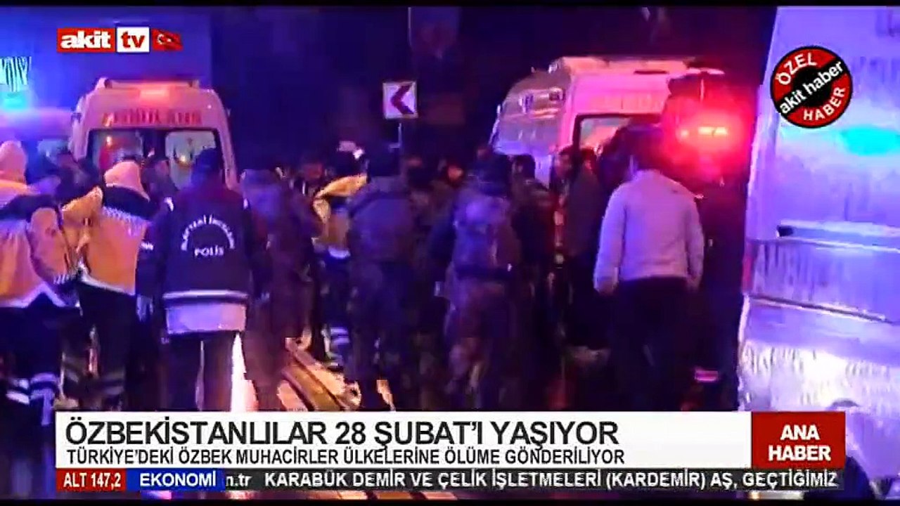 Özbekistanlılar 28 Şubat'ı yaşıyor!